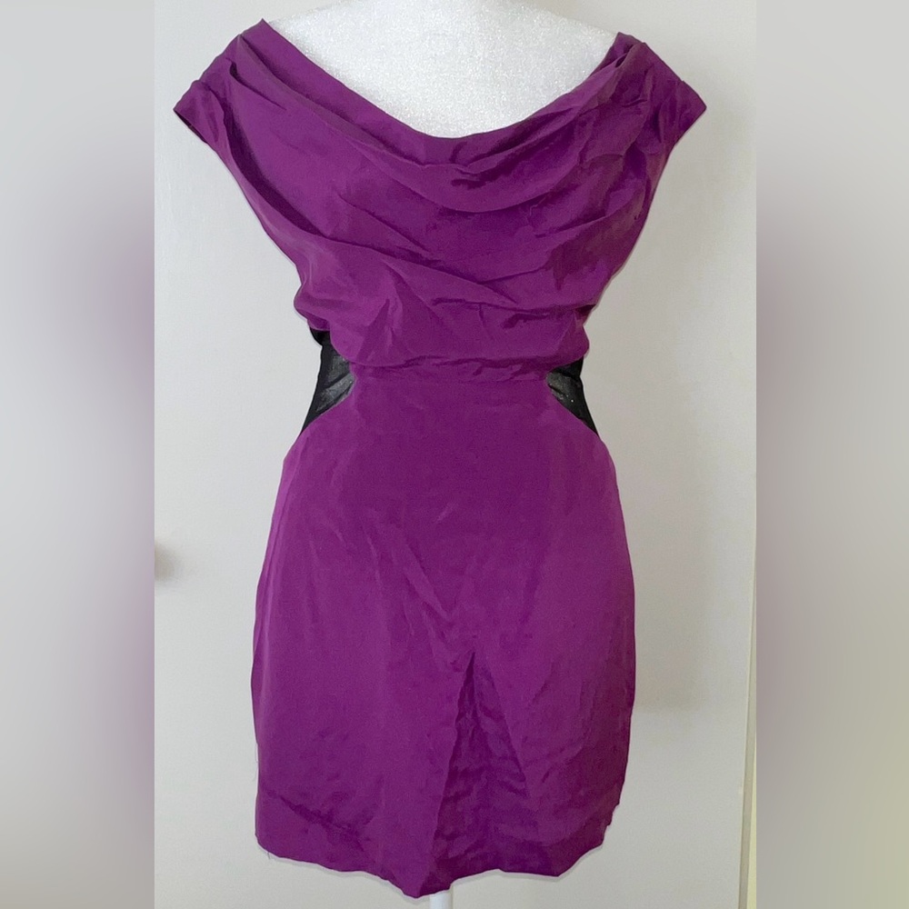 Silk Of The Shoulders Dress